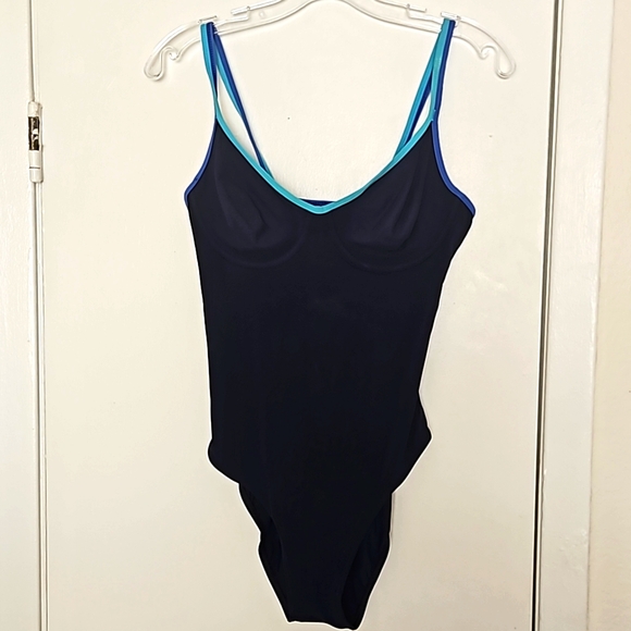 M&S One Piece Bathing Suit, 12/14 - Picture 2 of 8